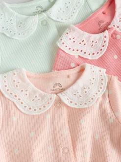 Rose - Lot de 3 dors-bien bébé (0-2ans)