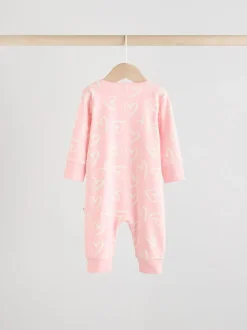 Rose - Lot de 4 dors-bien zippés pour Bébé Imprimé (0mois à3ans)