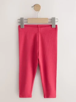 Rose - Lot de 5 leggings côtelés (3mois-7ans)