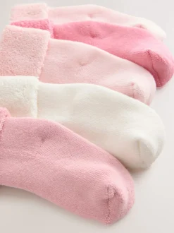 Rose - Lot de 5 paires de chaussettes bébé (0mois à2ans)