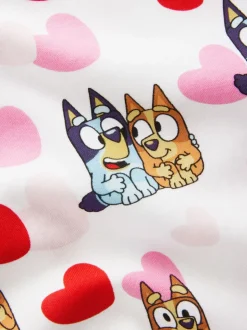 Rose - Lot de 2 pyjamas Snuggle à manches longues Bluey 100 % coton(12mois -8ans)