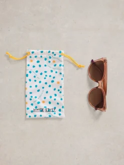 Rose - Lunettes de soleil à œil de chat White Stuff