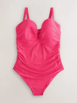 Rose - Maillot de bain bandeau à armatures F-K Ultimate Support Tummy Control