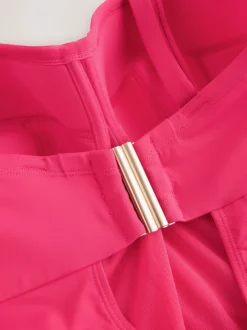 Rose - Maillot de bain bandeau à armatures F-K Ultimate Support Tummy Control