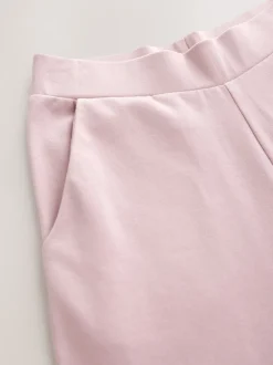 Rose - Pantalon en jersey à jambes larges (3-16ans)