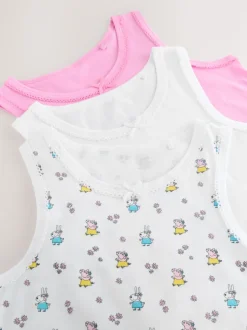 Rose - Peppa Pig 3 Lot de gilets classiques (1.5-8ans)