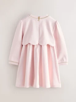 Rose - Robe Baker by Ted Baker en ponte festonné