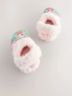 Rose - Sabots chaussons doublés confortables Peppa Pig