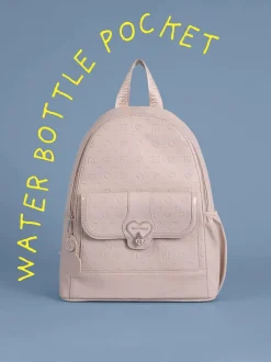 Rose - Sac à dos River Island Heart Lock à poche