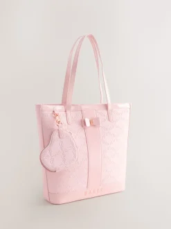 Rose - Sac cabas Baker by Ted Baker en PU en relief