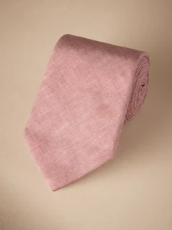 Rose - Signature Made In Italie Imprimé Mélange Look Cravate