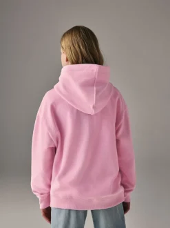 Rose - Superdry Logo Sweat-shirt à capuche
