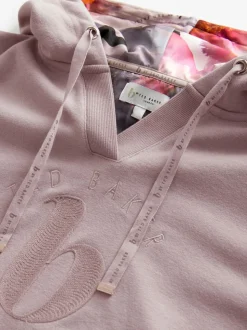 Rose - Sweat B by Ted Baker long à capuche