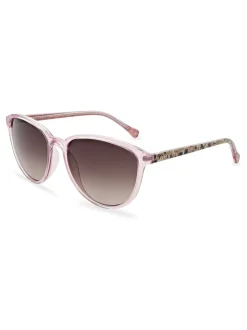 Rose - Ted Baker Lunettes de soleil classiques pour les yeux ronds