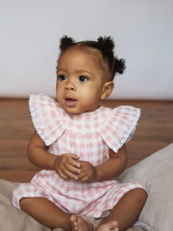 Rose - The Little Tailor Bébé Muslin 100% Coton Combinaison