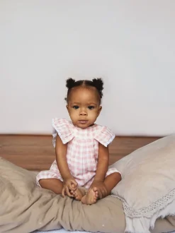 Rose - The Little Tailor Bébé Muslin 100% Coton Combinaison