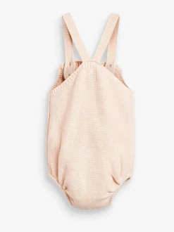 Rose - The Little Tailor Barboteuse Bébé en tricot 100% coton