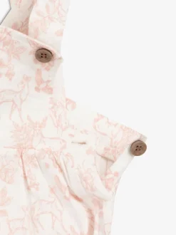 Rose - The Little Tailor Combinaison intégrale en coton tissé 100% de Bébé