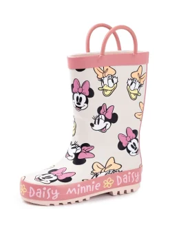 Rose - Vanilla Underground Bottes en caoutchouc Mickey & Pluto garçon avec poignées