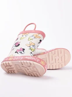 Rose - Vanilla Underground Bottes en caoutchouc Mickey & Pluto garçon avec poignées