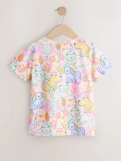 Rose animaux de compagnie - T-shirt (3-16ans)