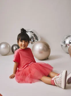 Rose baie - Ensemble haut et jupe tutu (3mois-7ans)