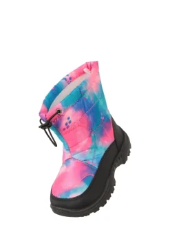 Rose clair - Bottes de neige imprimées Mountain Warehouse Caribou