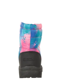 Rose clair - Bottes de neige imprimées Mountain Warehouse Caribou