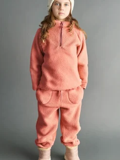 Rose clair - Jogging KIDLY by MORI sherpa rose clair