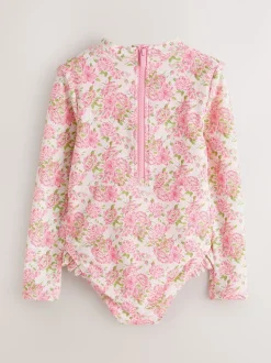 Rose clair - Maillot de bain Laura Ashley à volants