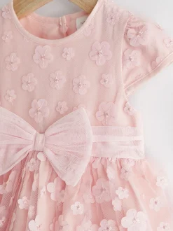Rose 3D Fleurs - Robe d'occasion pour bébé (0mths-2yrs)