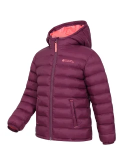 Rose foncé - Veste matelassée imperméable Mountain Warehouse Seasons II enfant