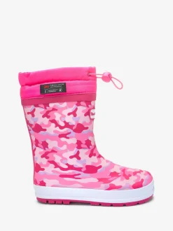 Rose motif camouflage - Toezone Cravate Top Wellies