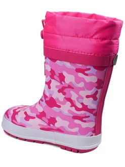 Rose motif camouflage - Toezone Cravate Top Wellies