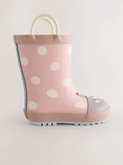 Rose motif coccinelles - Gérer Wellies