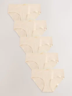 Rose Nude - Culotte en coton riche 5 Pack