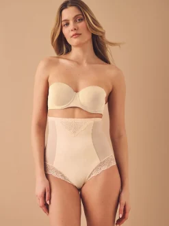 Rose Nude - Slips gainants fermes pour le contrôle du ventre