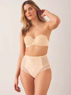 Rose Nude - Slips gainants fermes pour le contrôle du ventre