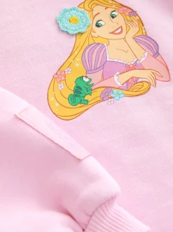 Rose Raiponce Disney Princess - Ensemble sweat et legging évasé (3mois-7ans)