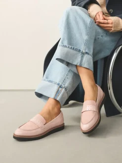 Rose rose - Mocassins Brogue Forever Comfort®