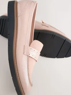 Rose rose - Mocassins Brogue Forever Comfort®