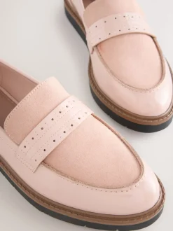 Rose rose - Mocassins Brogue Forever Comfort®