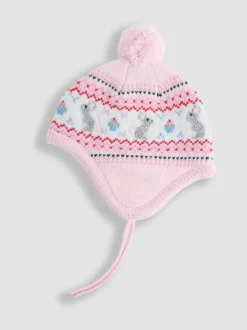 Rose souris - Chapeau JoJo Maman Bébé Fair Isle
