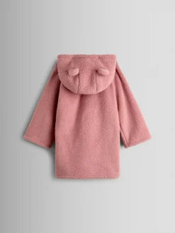 Rose souris - Couverture JoJo Maman Bébé douillette à capuche