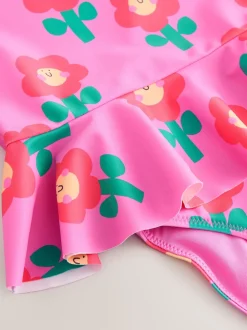 Rose Stampy Fleuri - Ensemble de natation Sunsafe (3mths-7yrs)