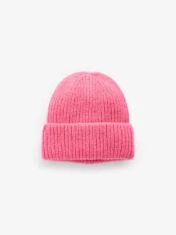 Rose vif - Bonnet moelleux (1-16ans)