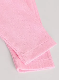 Rose vif - Lot de 5 bodies à manches longues pour bébé