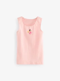 Rose/Blanc - Lot de 3 débardeurs Fée (1.5-16ans)