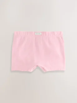 Rose/Bleu - Caleçons courts doux au toucher, lot de 5 (2à16ans)