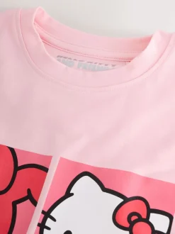 Rose/Bleu - Lot de 2 chemises de nuit Hello Kitty (2-16ans)